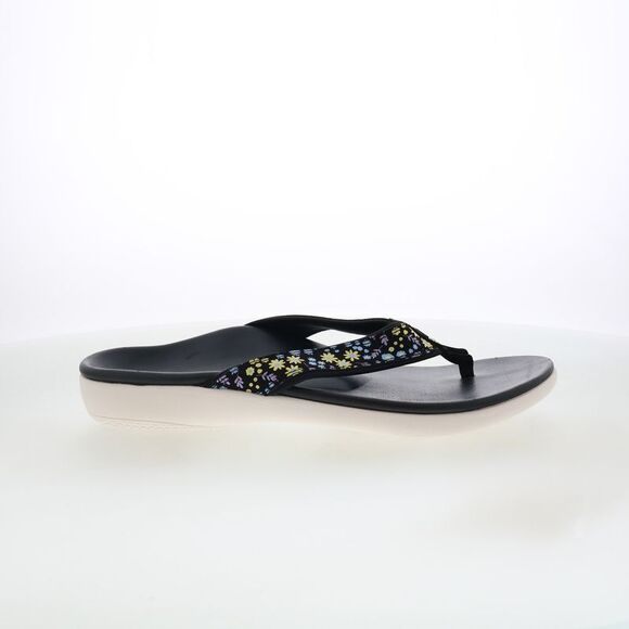 Spenco Shoes - Spenco Womens Yumi Dainty Floral Black Shoes (NWT)